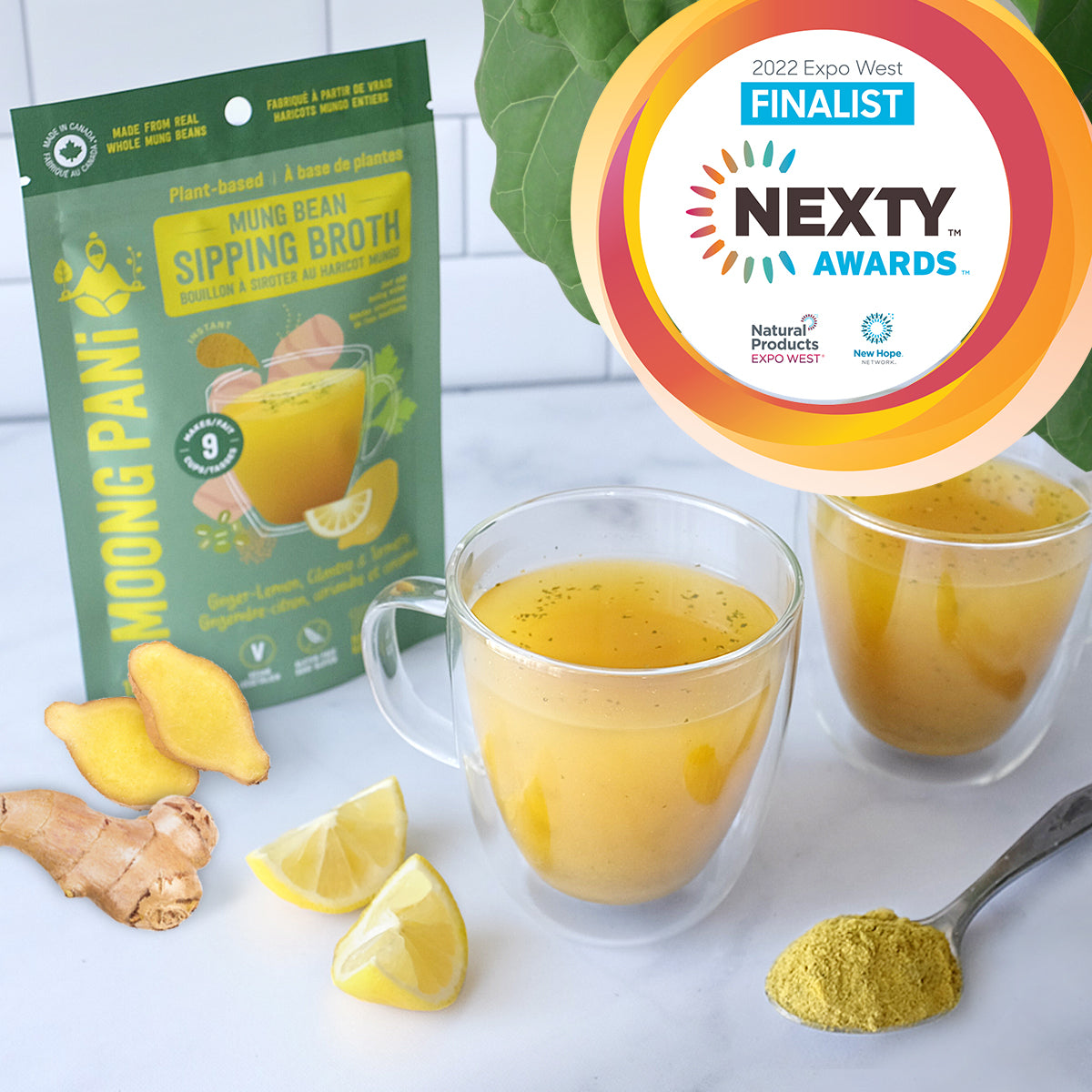 Moong Pani wins the EXPO WEST NEXTY FINALIST AWARD!