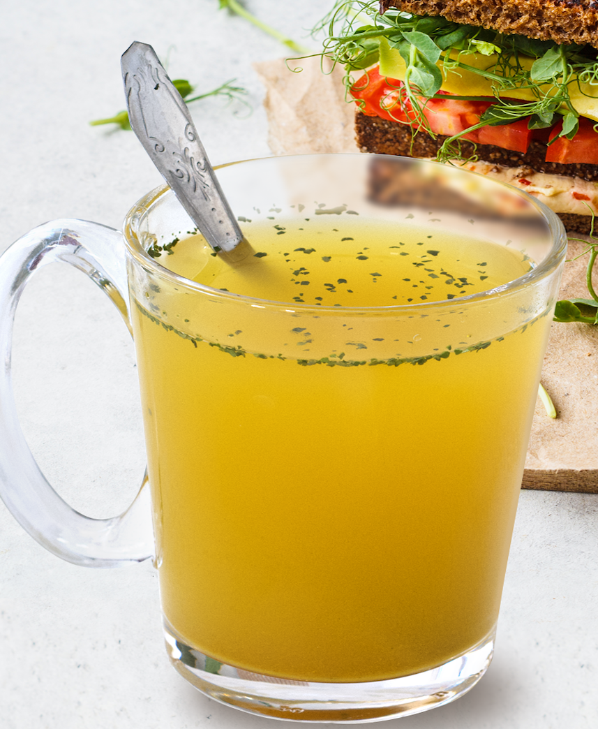 Roasted Garlic, Black Pepper & Turmeric Golden Mung Broth