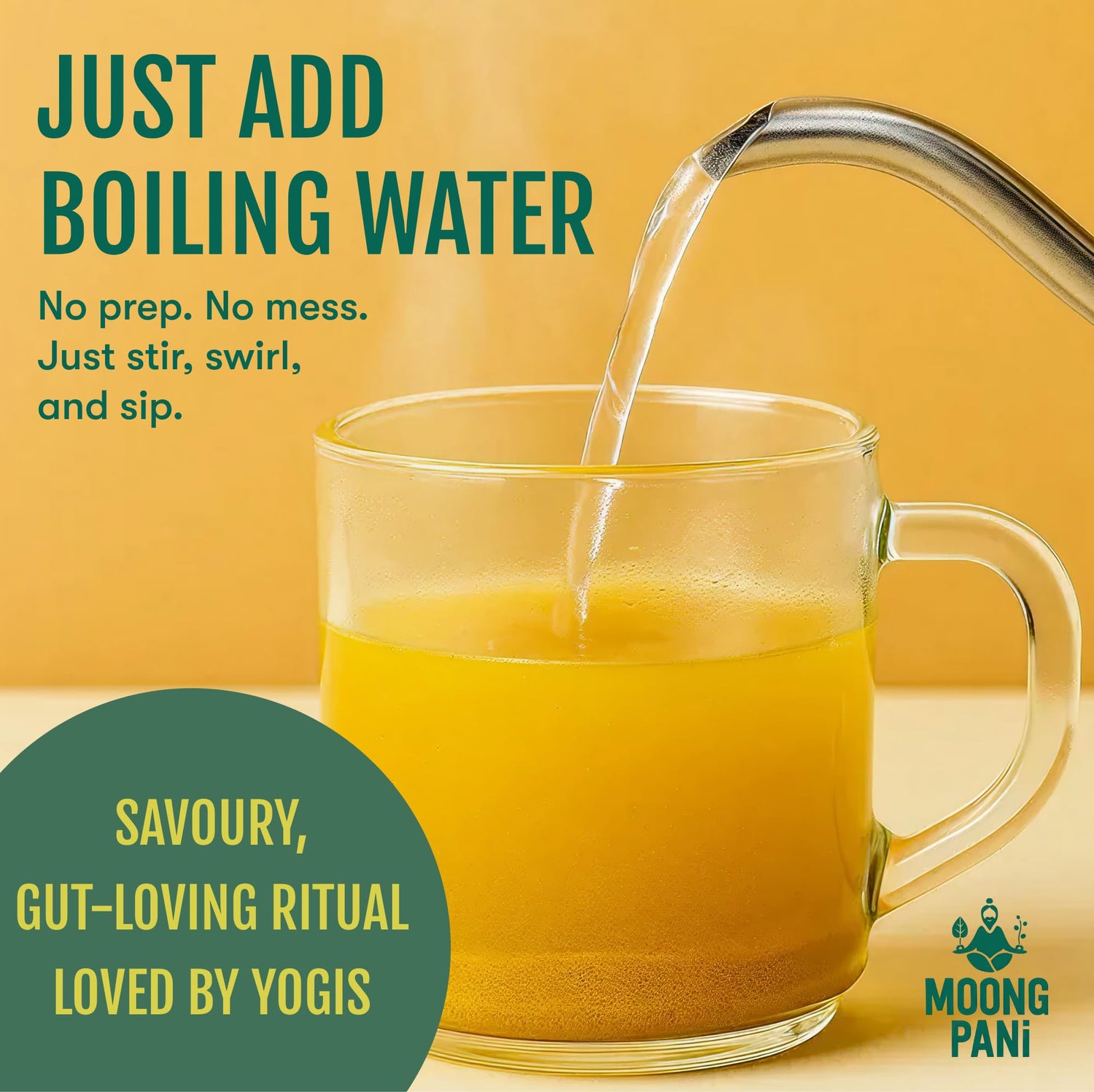 Italian Herbs &amp; Turmeric Golden Mung Sipping Broth | 9 Cups