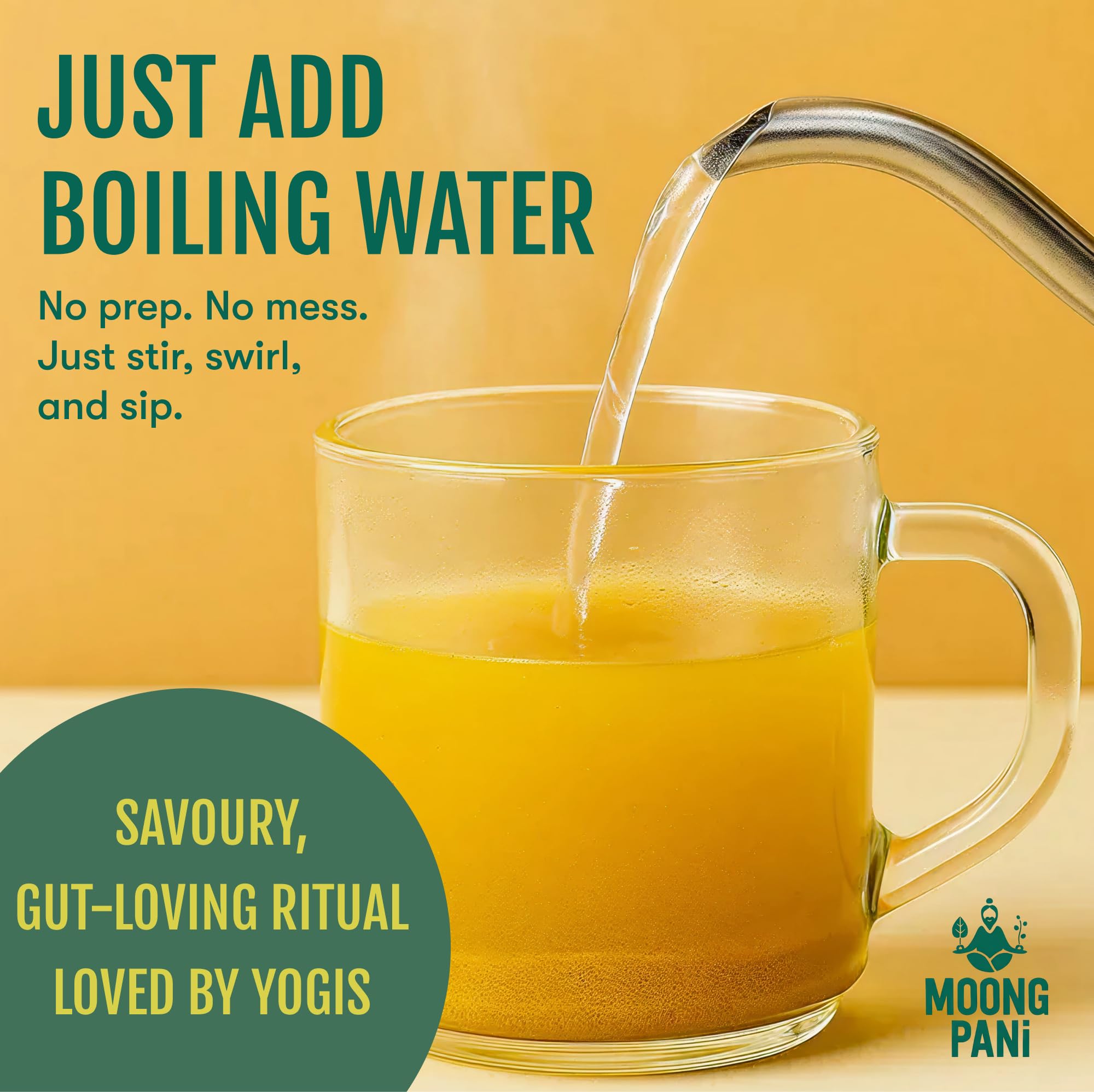 Italian Herbs &amp; Turmeric Golden Mung Sipping Broth | 9 Cups