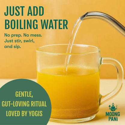 Mild Lemon &amp; Turmeric Golden Mung Broth | 9 Cups