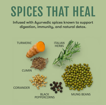 Italian Herbs &amp; Turmeric Golden Mung Sipping Broth | 9 Cups