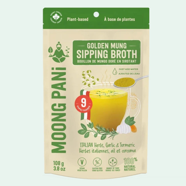 Italian Herbs & Turmeric Golden Mung Broth