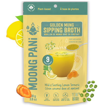 Classic Lemon &amp; Turmeric, Mild Golden Mung Broth